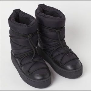 H&M Padded Moon Boots